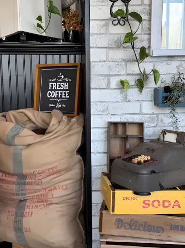 Projekt Blend coffee details